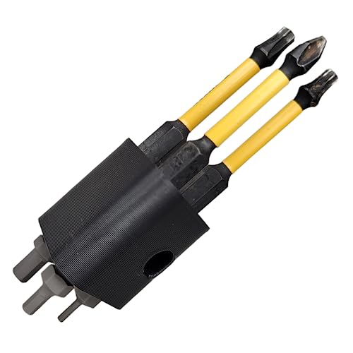 Drill Bit Holder - DeWalt 20v/12v. 1/4" inch Drill bit holder and tool organizer