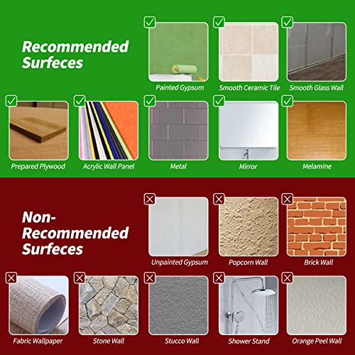 LONGKING Peel and Stick Backsplash Tile Shelf-Adhesive Wall Stickers (10 Sheets) Off White Subway Tile with Grey Grout