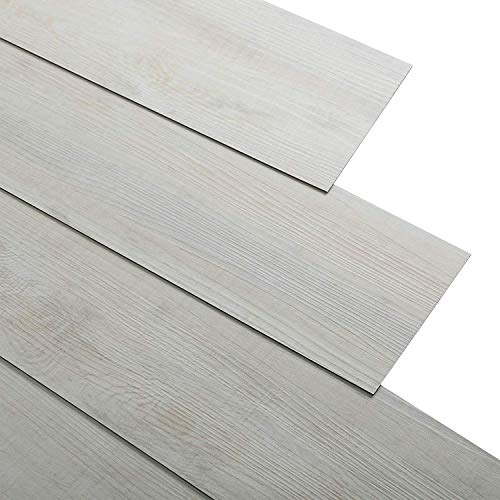 CO-Z Peel and Stick Floor Tile, Self Adhesive Vinyl Flooring 36x6 Inch, Waterproof Vinyl Tiles Removable Stickers Tile for Living Room Bedroom Dining Room Home Improvement, 16-Pack 24 Sq. Feet, Beige Oak