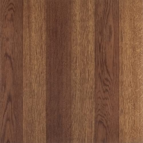 Nexus Self Adhesive 12-Inch Vinyl Floor Tiles, 20 Tiles - 12" x 12", Wood Medium Oak Plank Pattern - Peel & Stick, DIY Flooring for Kitchen, Dining Room, Bedrooms & Bathrooms by Achim Home Decor